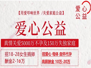 隆昌捐卵助孕生子 爱心志愿者招募